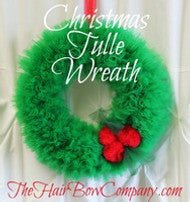 Tulle Christmas Wreath