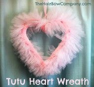 Tutu Heart Wreath