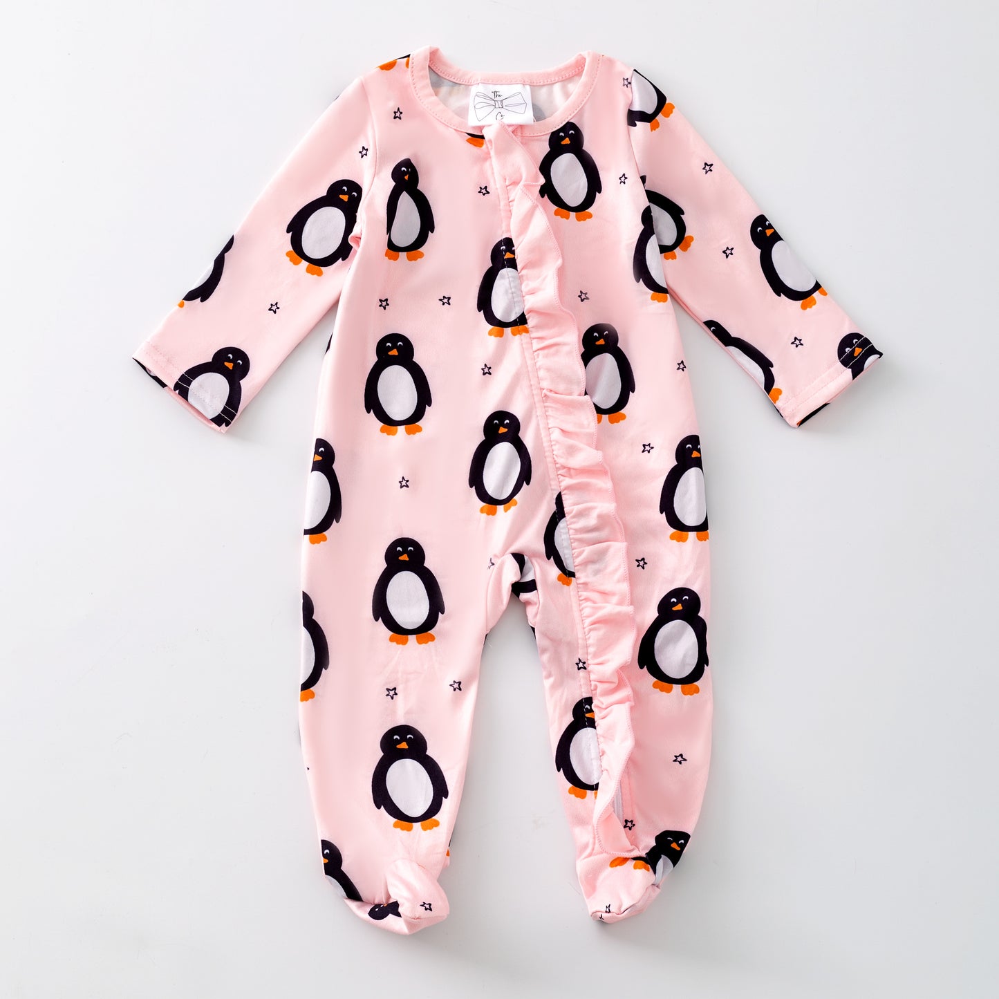 Penguins Galore Infant Girl Onesie