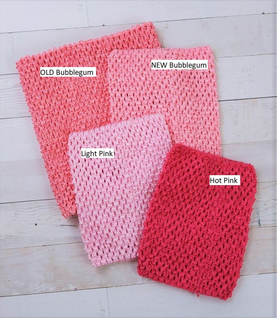 9" Lined Crochet Tutu Top: FINAL SALE