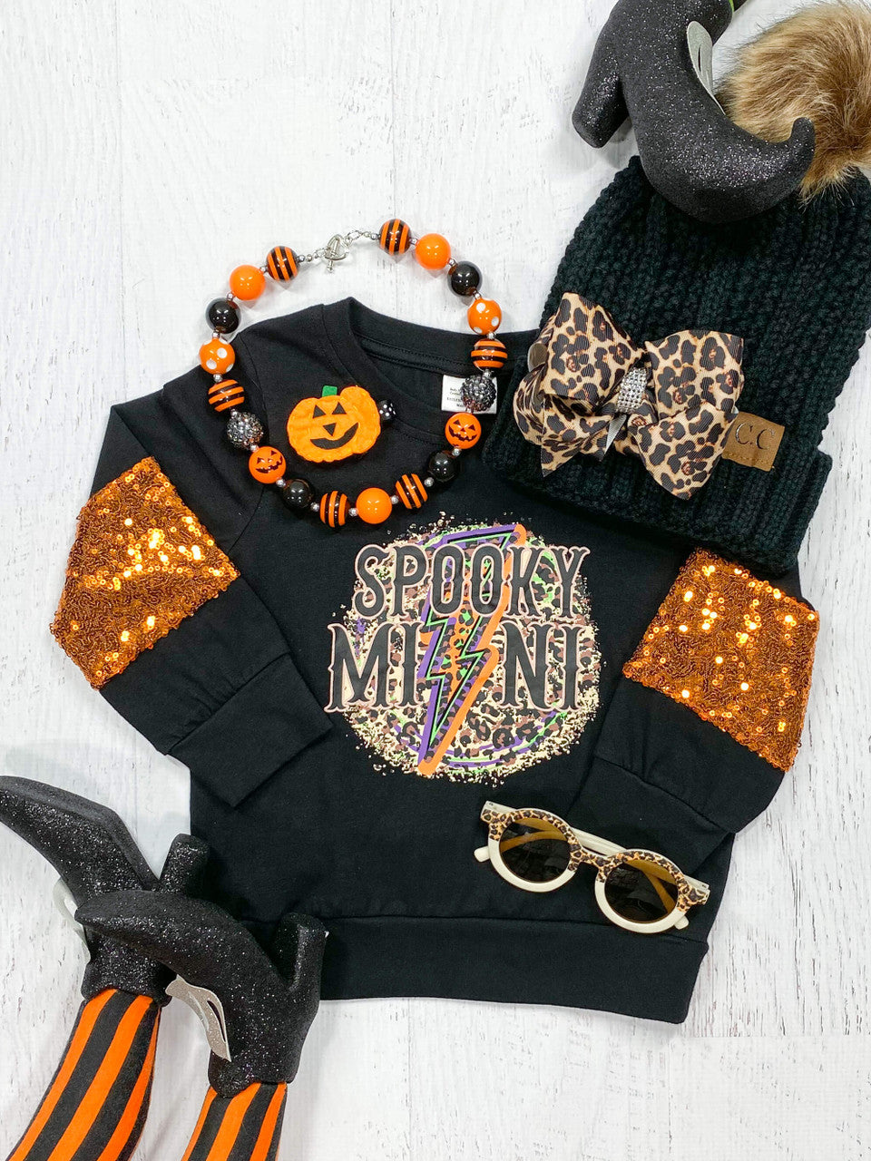 Mommy & Me Spooky sweatshirts - Girls