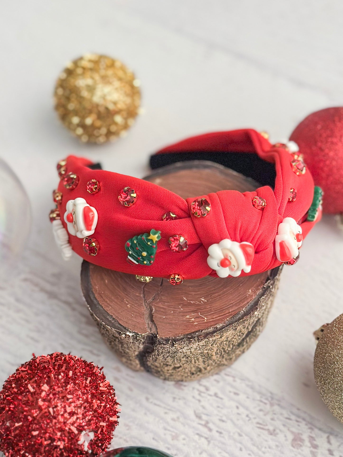 Santa Wonderland Red Headband