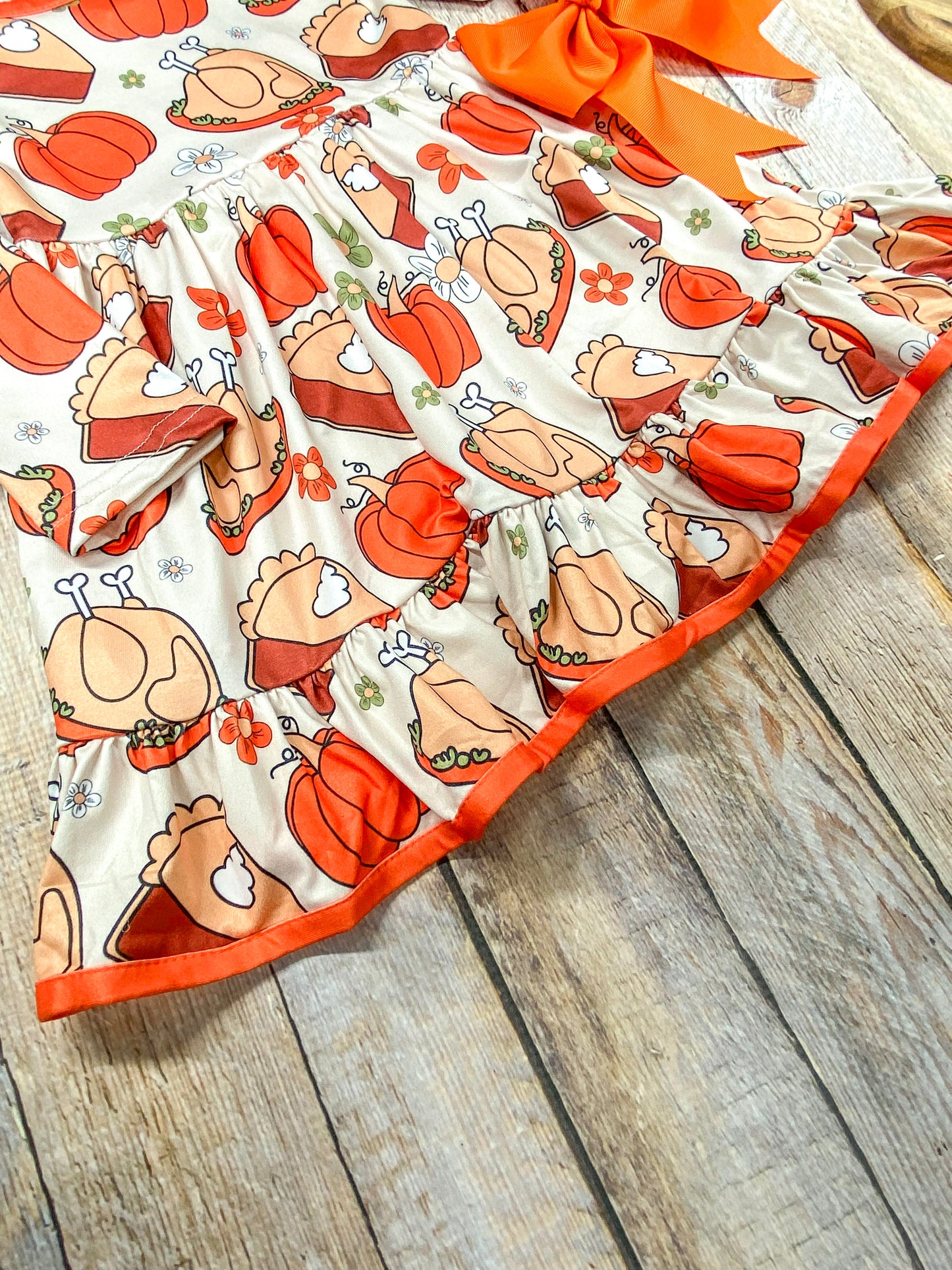 close up of the pattern
