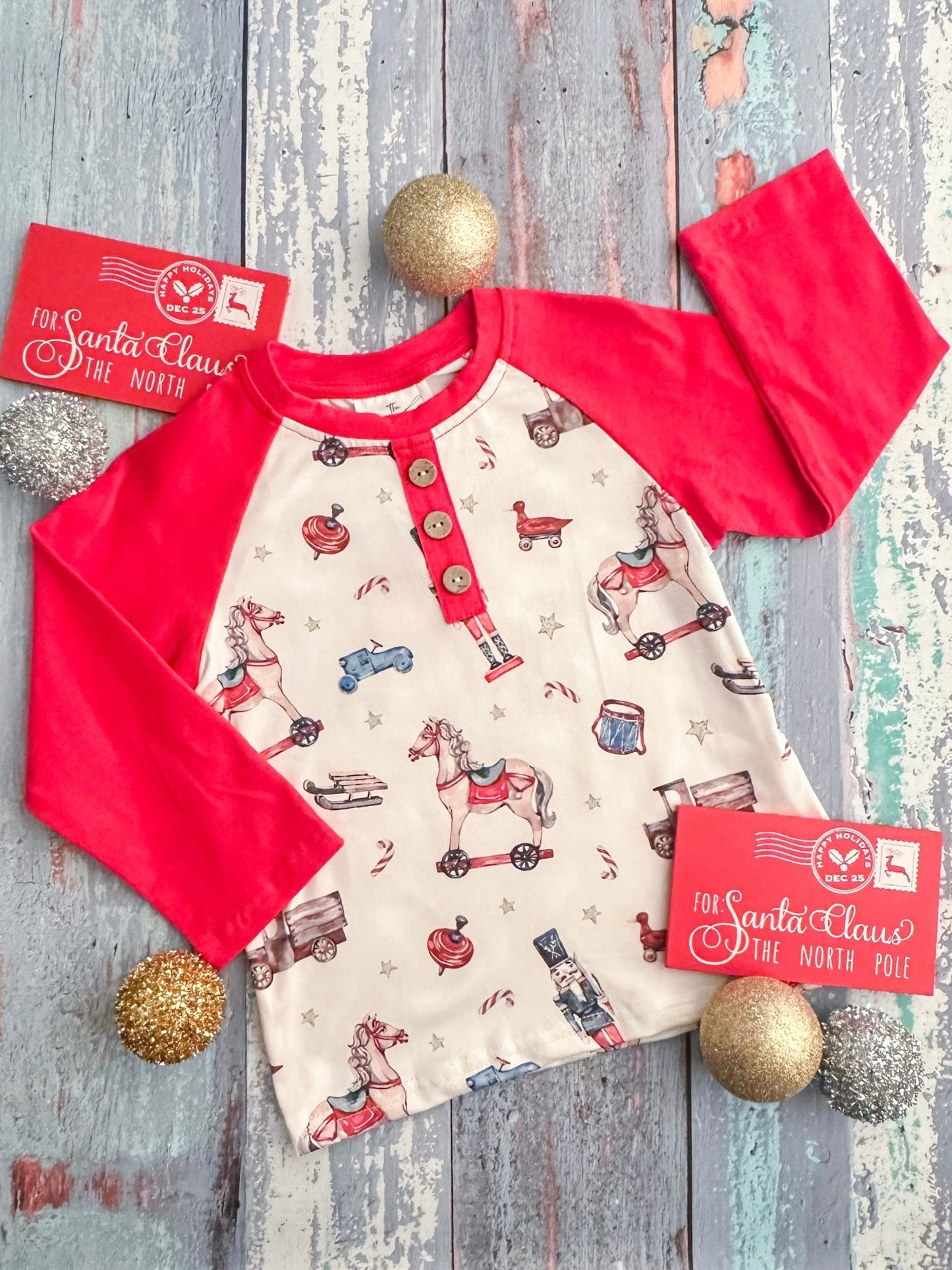Classic Christmas top boutique style boys