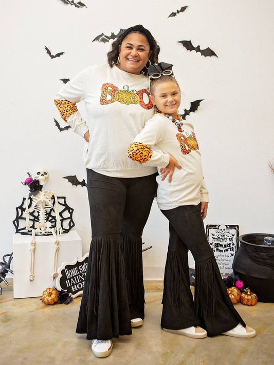 Mom & me boo tops on models - Alternative view