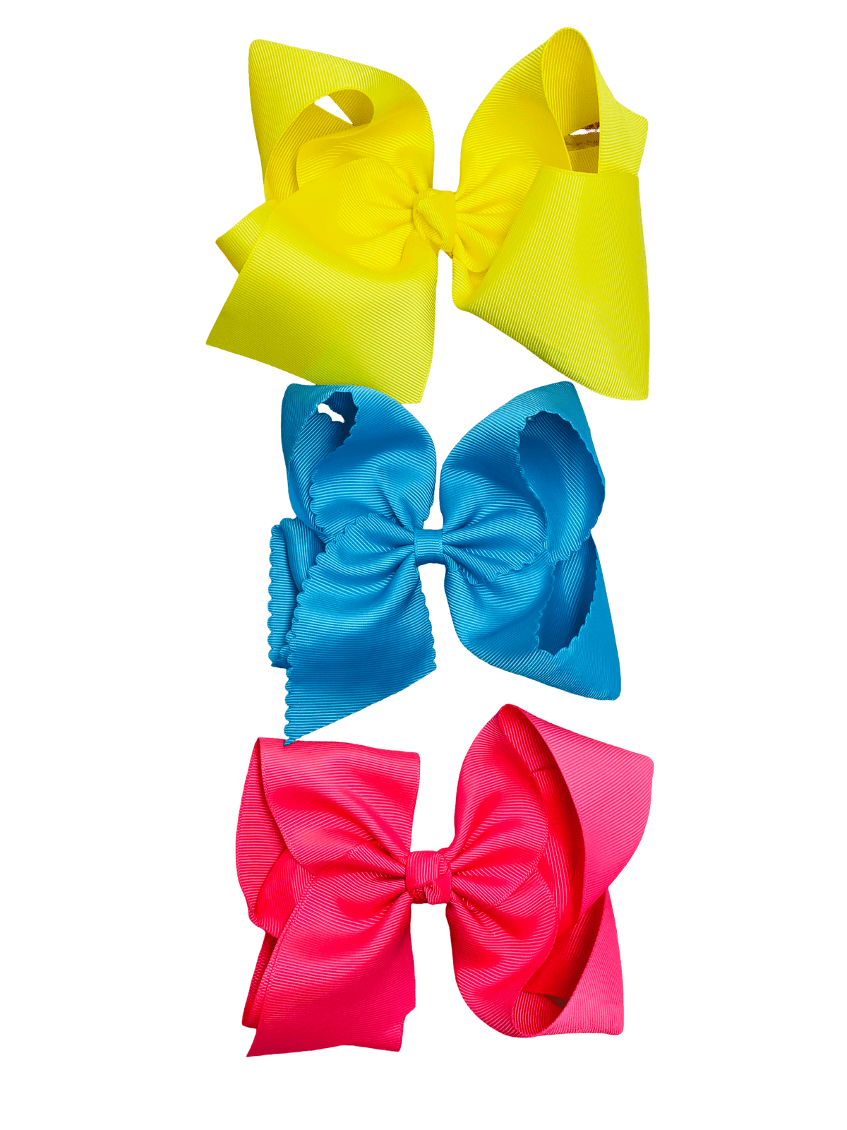 Brights mystery hair bow bundle of three bows