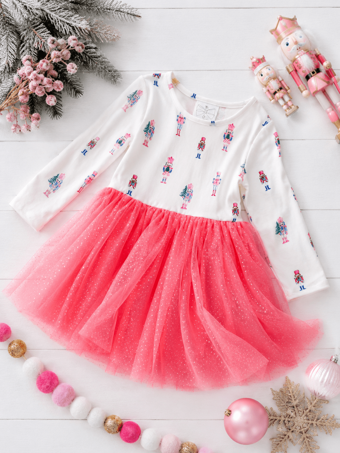 Pink Nutcracker Christmas Tutu Dress – The Hair Bow Company