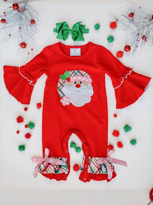 Santa's Little Helper Infant Onesie - Alternative view