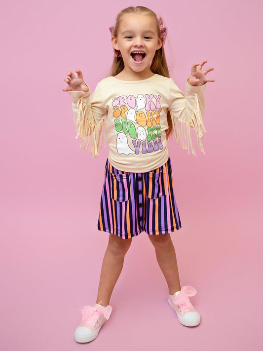 Outfit shown on model. - Alternative view