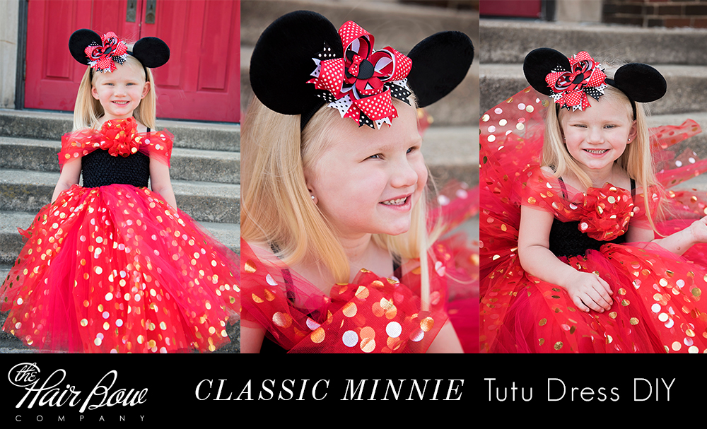 Classic Minnie Mouse Tutu Dress Tutorial