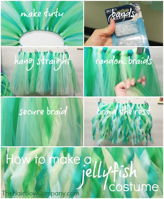 simple jellyfish tutu dress