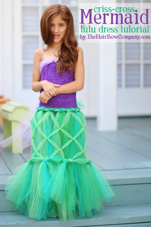 diy mermaid tutu dress