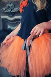 Chevron Ribbon Tie Halloween Tutu