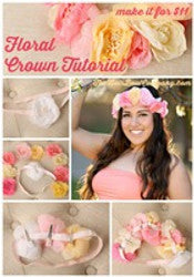 Crafting a Floral Crown