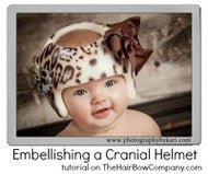 Embellishing a Cranial Helmet