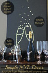 Simple, Budget-Friendly NYE Decorations