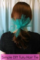 Simple Tutu Hair Tie