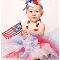 4th of July Tutu on child