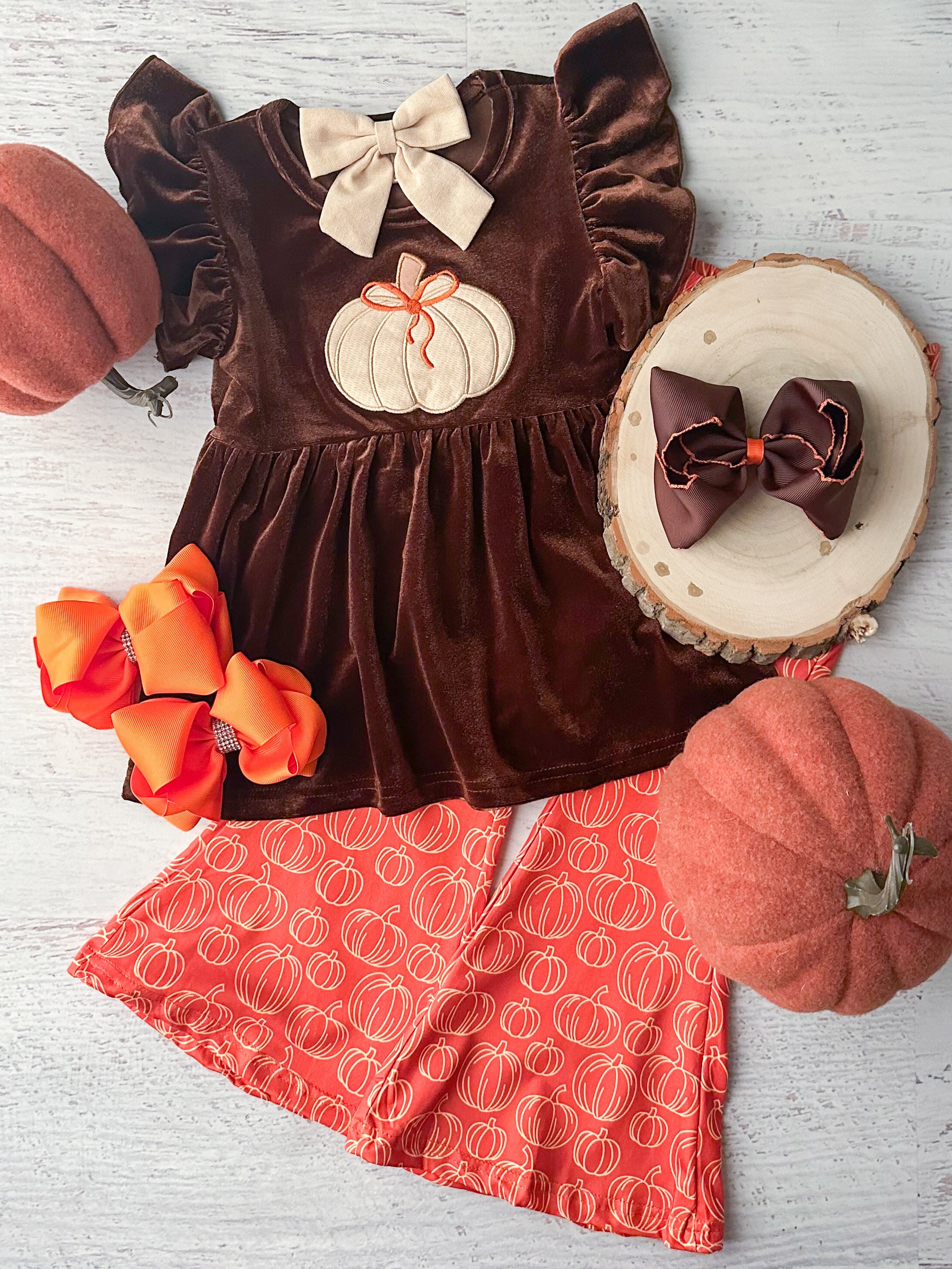 Trendy girls pumpkin patch outfits page 2 the hair bow company