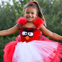 Angry Bird Tutu Dress DIY on child