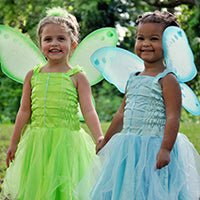 Easy Fairy Costume DIY on kids