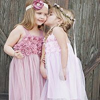 Flower Girl & Weddings children wearing dresses
