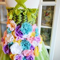 Garden Fairy Tutu Dress on childres