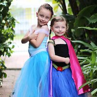 Ice Queen & Princess tutu dresses on models