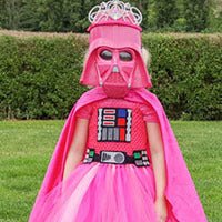 Sci Fi Princess Tutu Dress DIY on model