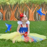 Snow White Tutu Dress on child