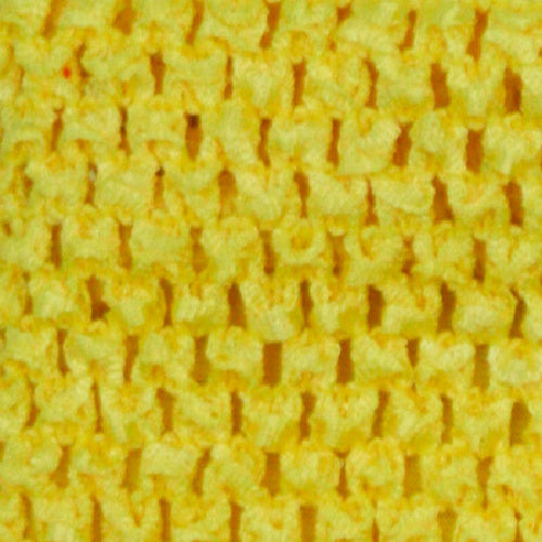 Lemon Yellow 8" Lined Crochet Tutu Top