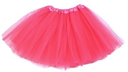 coral toddler tutu