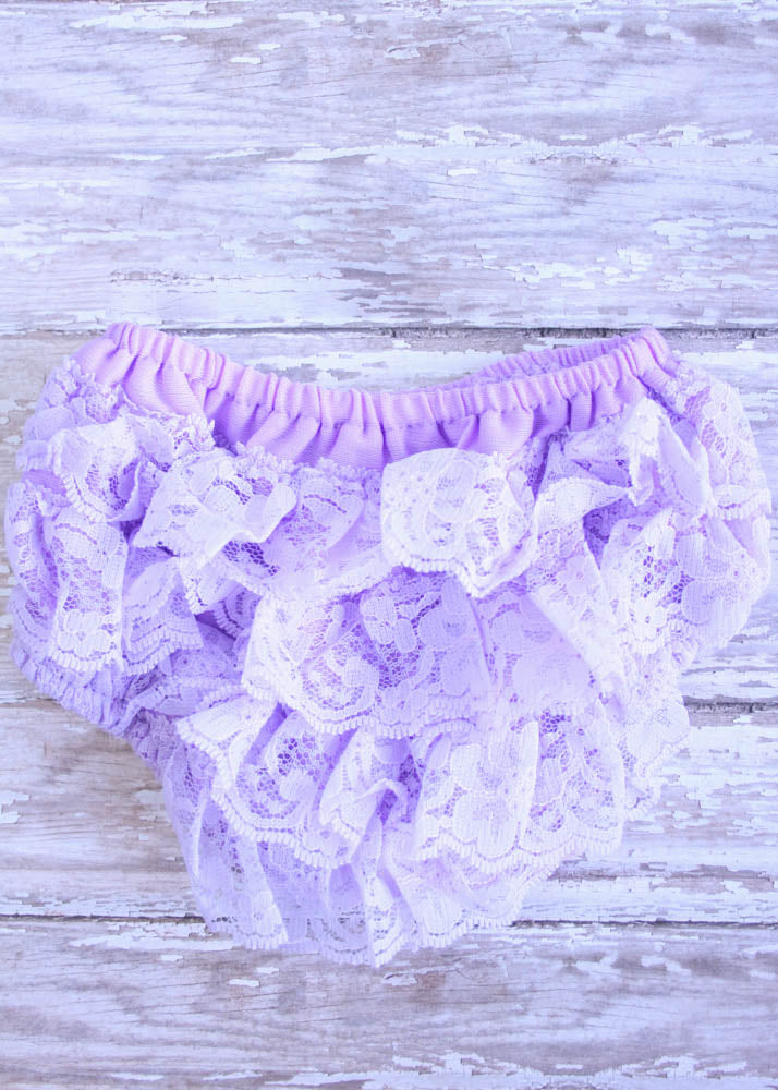 Bloomers de encaje para bebé