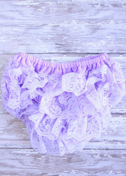 Bloomers de encaje para bebé