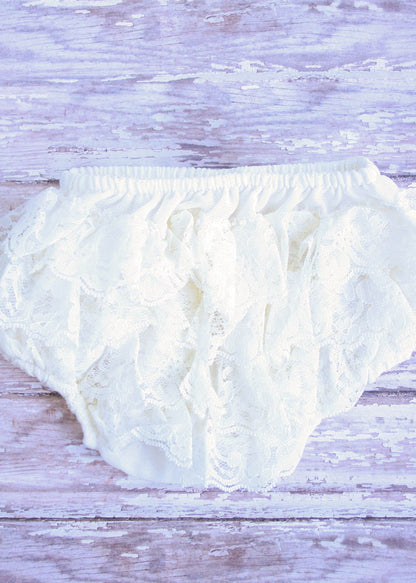 Bloomers de encaje para bebé