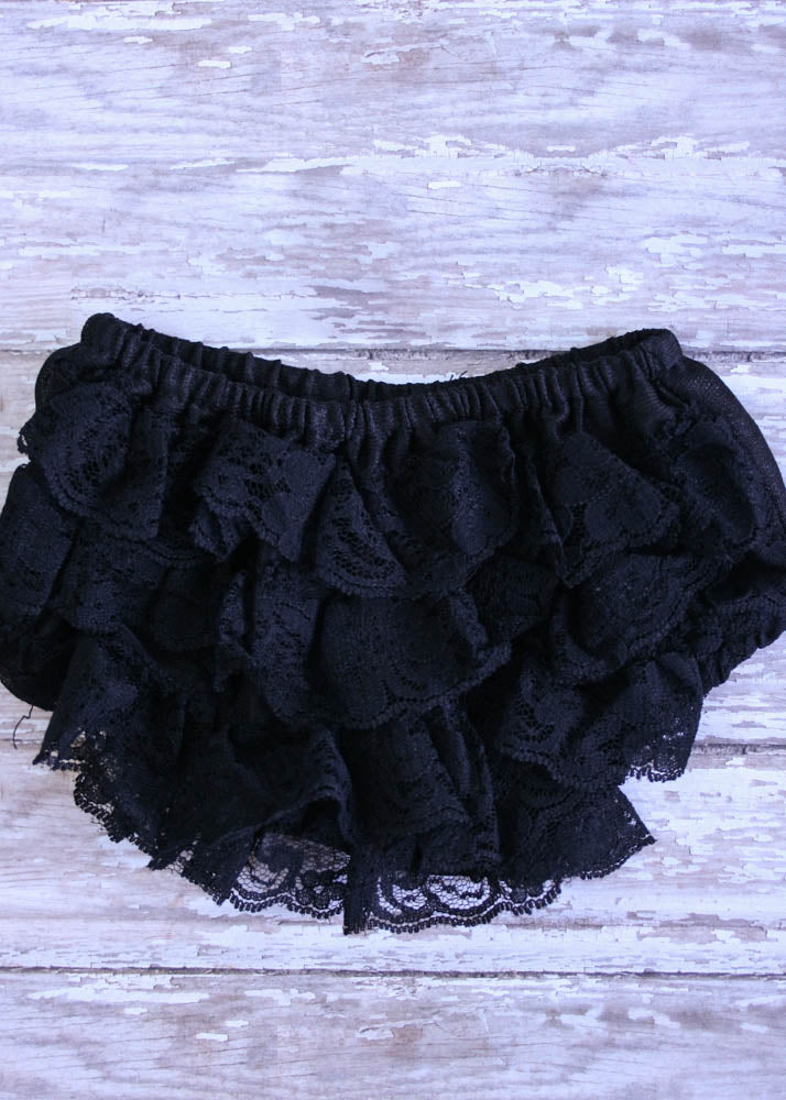 Bloomers de encaje para bebé