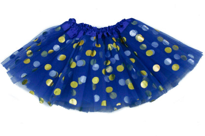 Gold Polka Dot Teen Tutu