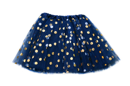 Gold Polka Dot Teen Tutu