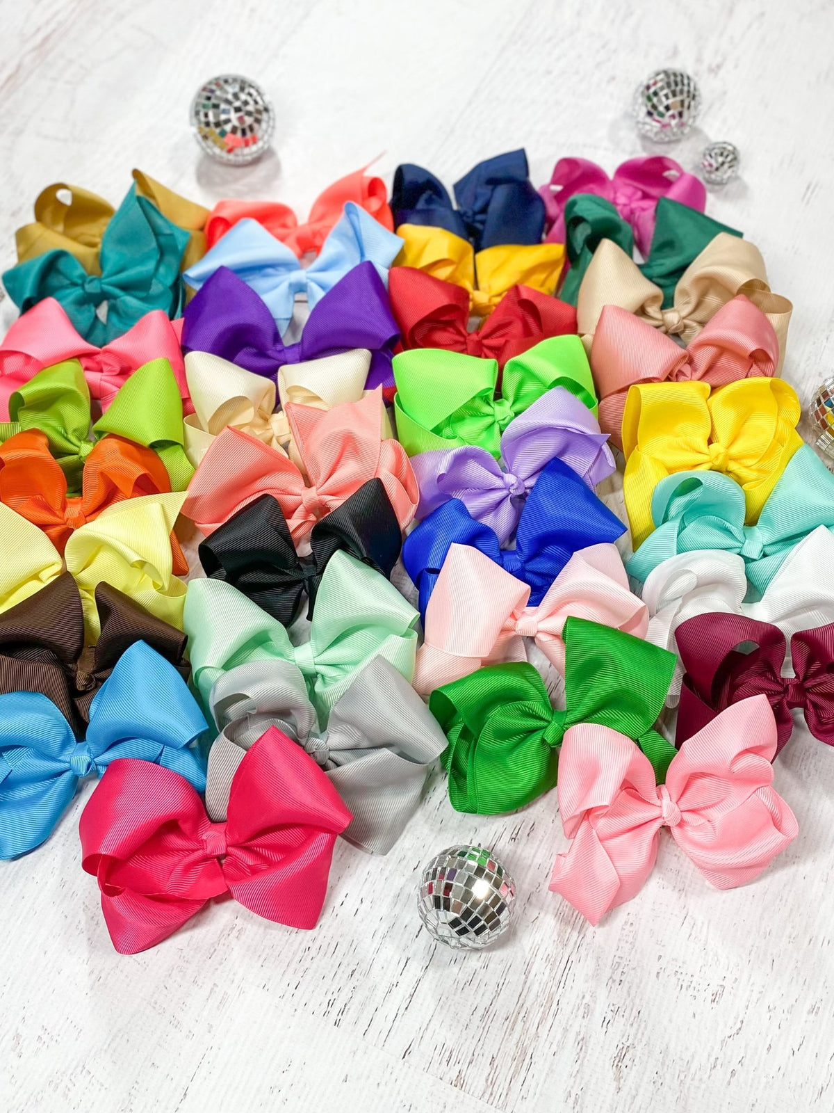 4.5 inch classic grosgrain hair bows