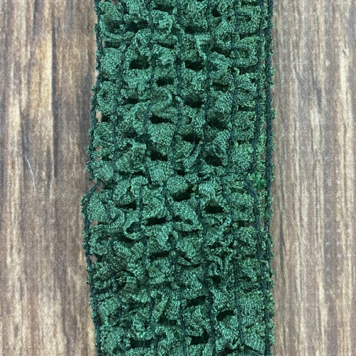 Hunter Green Individual Crochet 1.5" Headband