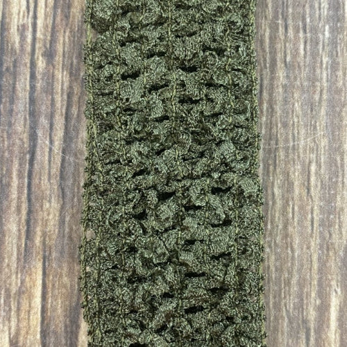Olive Individual Crochet 1.5" Headband