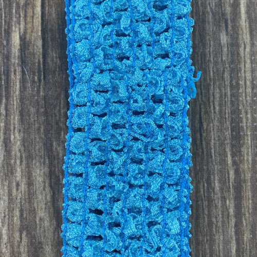 Turquoise Individual Crochet 1.5" Headband