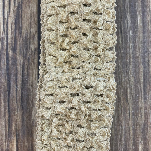 Oatmeal Individual Crochet 1.5" Headband
