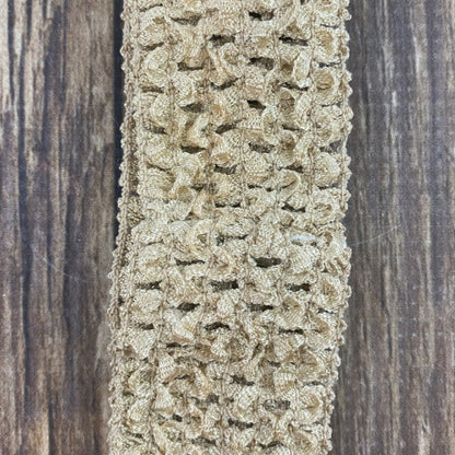 Oatmeal Individual Crochet 1.5" Headband