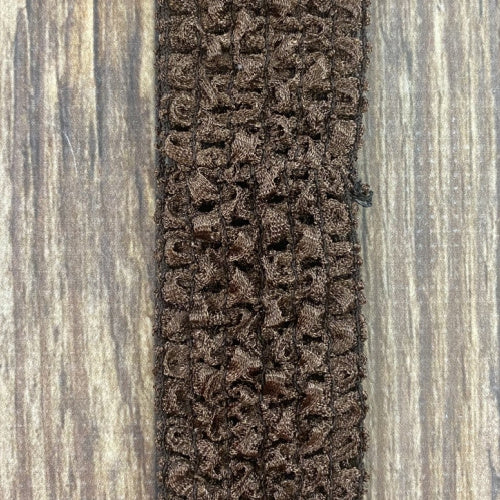 Chocolate Individual Crochet 1.5" Headband