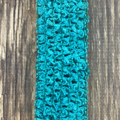 Teal Individual Crochet 1.5" Headband