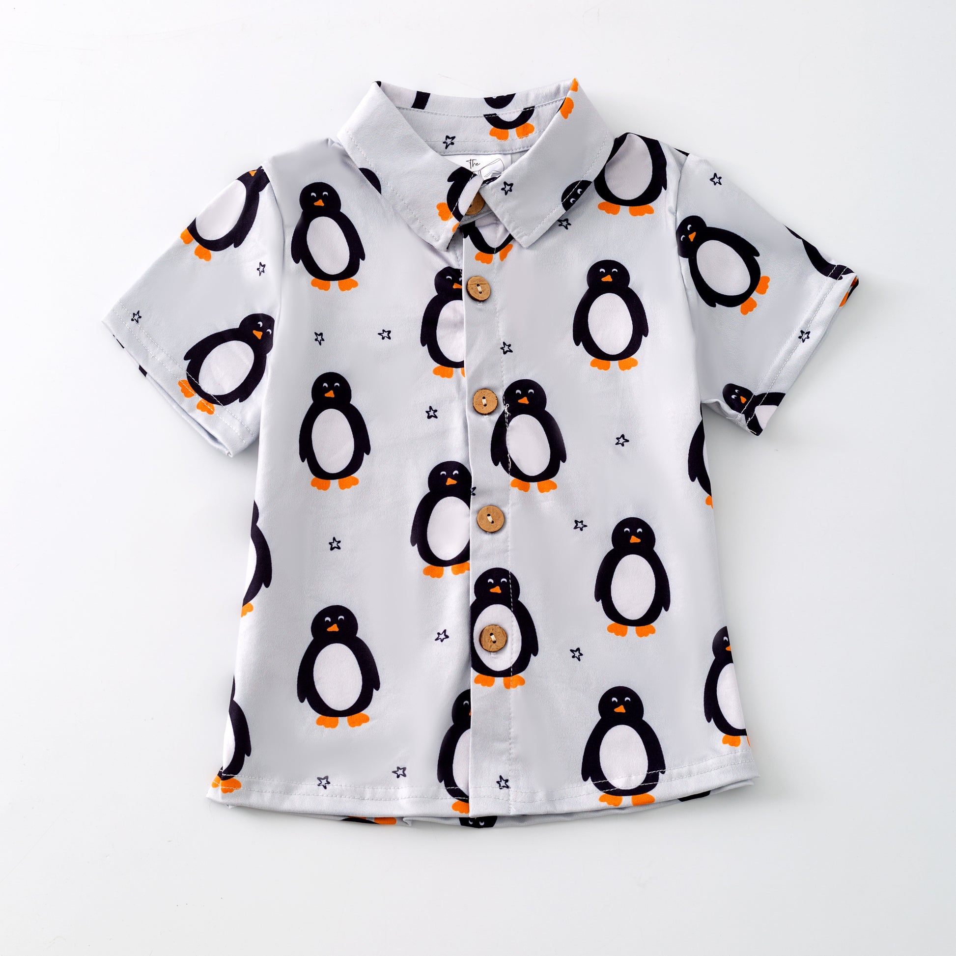 Penguins Galore Infant Boy Onesie