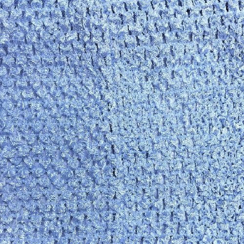 Sky Blue Lined Crochet Tutu Top