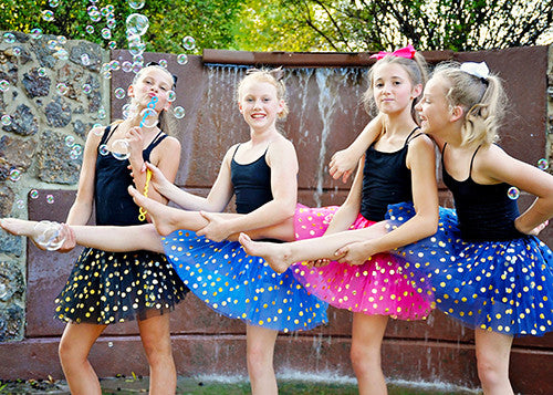 Tween & Teen Size Gold Dot Tutu