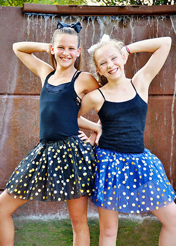 Tween & Teen Size Gold Dot Tutu